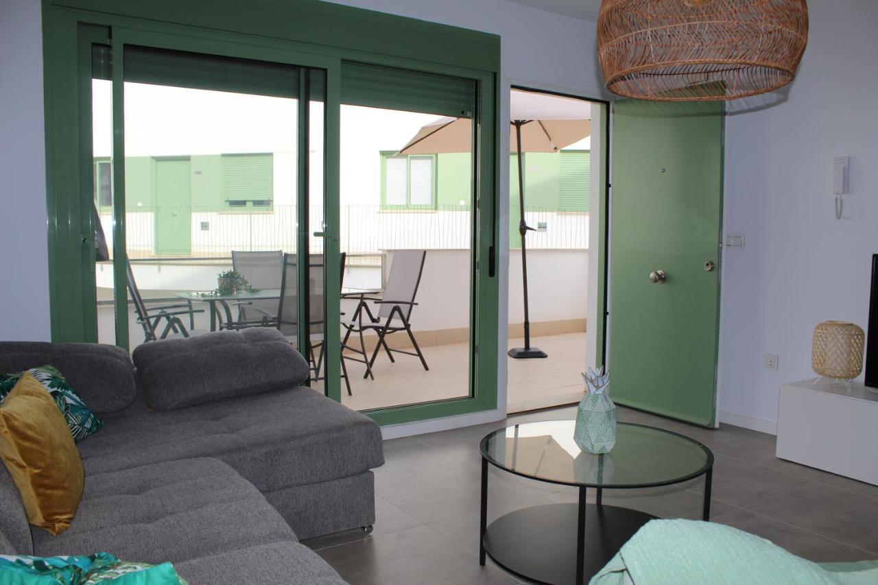 Ocean Apartament !! 1ª Linea Del Mar, Piscina, Parking, Wifi Mojácar Buitenkant foto