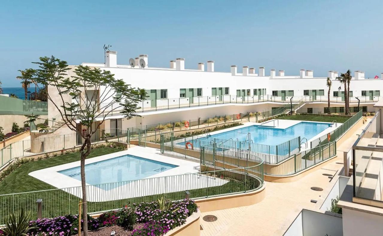 Ocean Apartament !! 1ª Linea Del Mar, Piscina, Parking, Wifi Mojácar Buitenkant foto