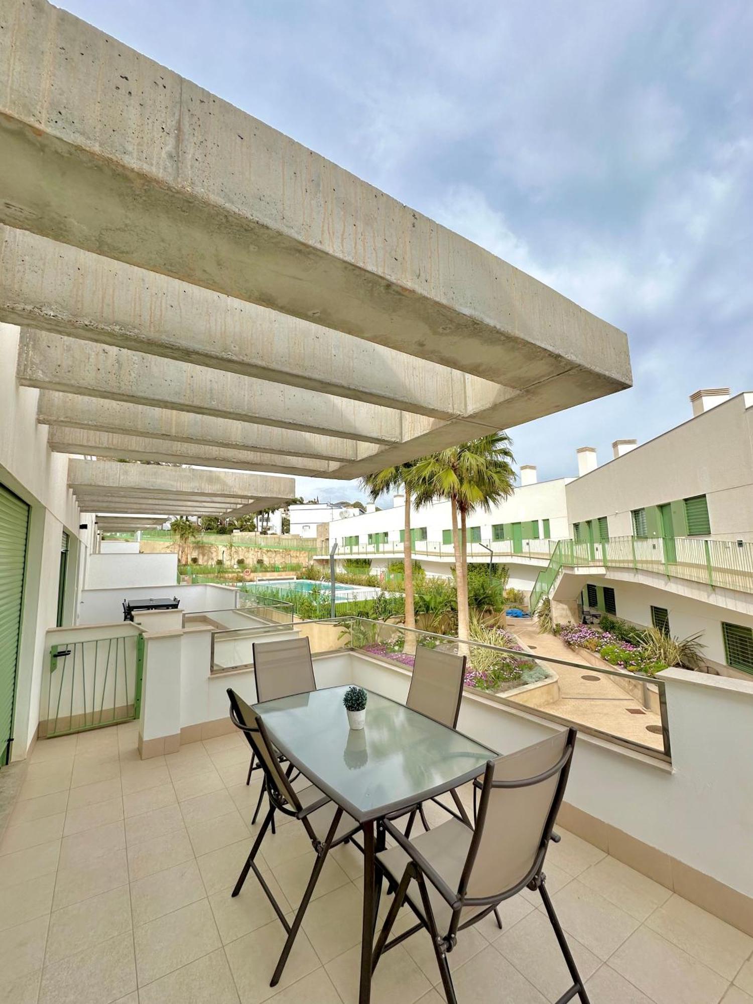 Ocean Apartament !! 1ª Linea Del Mar, Piscina, Parking, Wifi Mojácar Buitenkant foto